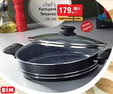 CHEF'S KARNIYARIK TENCERESİ CHEF'S KARNIYARIK TENCERESİ